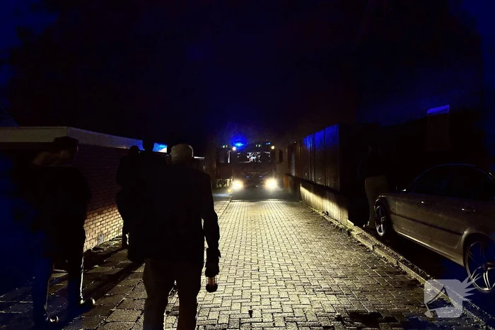 Brand in garageboxen