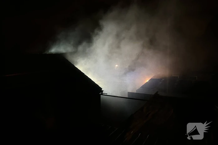 Brand in garageboxen