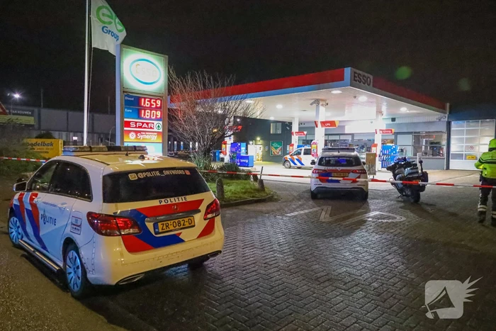 Overval op Esso tankstation