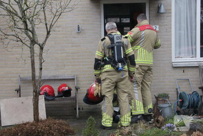 Gaslucht in meterkast van woning
