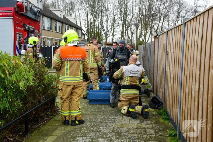 Gaskraan open gedraaid in woning