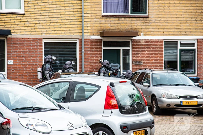 Gaskraan open gedraaid in woning