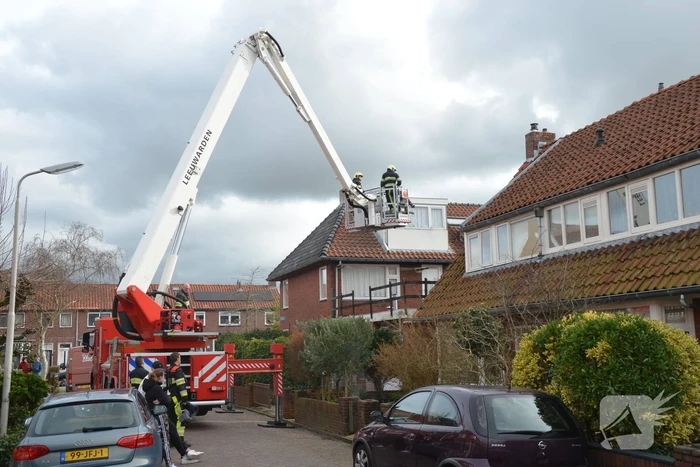 Schoorsteenbrand snel onder controle