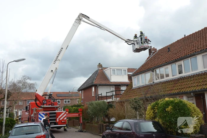 Schoorsteenbrand snel onder controle