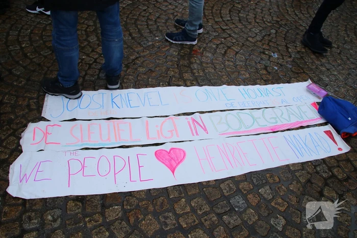 Vredesmanifestatie vredig verlopen