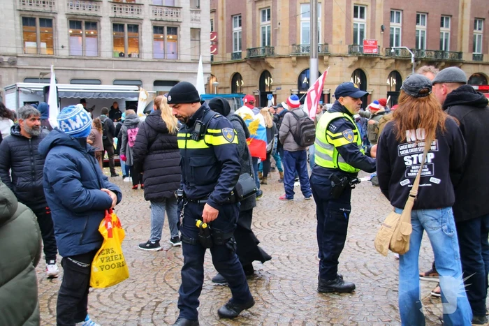 Vredesmanifestatie vredig verlopen