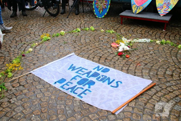 Vredesmanifestatie vredig verlopen