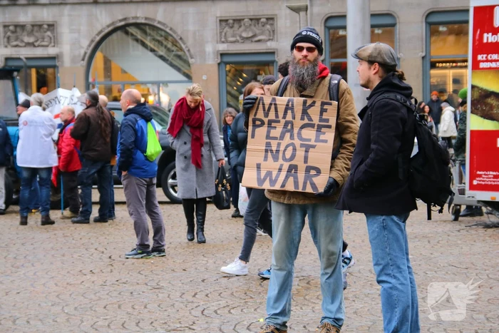 Vredesmanifestatie vredig verlopen
