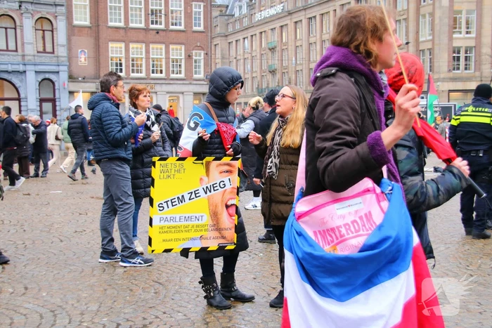 Vredesmanifestatie vredig verlopen