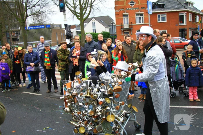 Optocht trekt veel bekijks