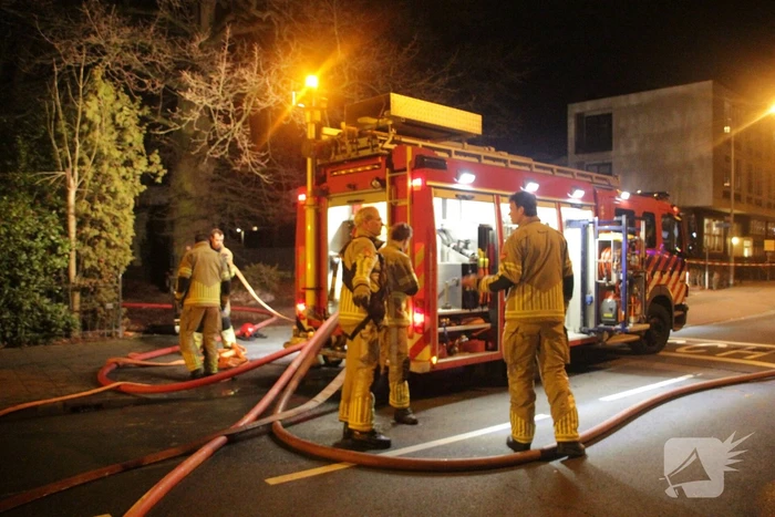 Grote brand in vrijstaande villa
