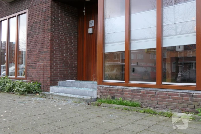 Explosie aan de Vredenoordlaan in Rotterdam
