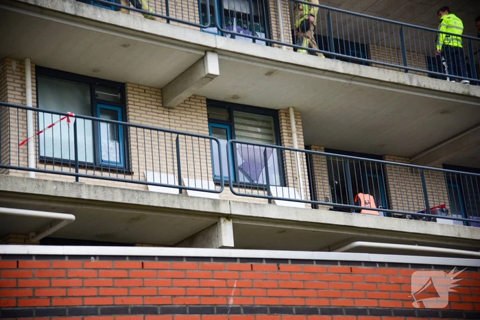 Weer explosie in flat gebouw