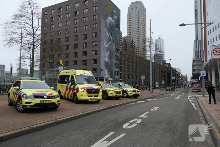Bommelding bij De Rotterdam