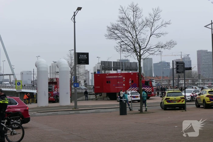 Bommelding bij De Rotterdam