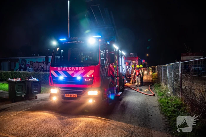 Antikraak woning verwoest na uitslaande brand