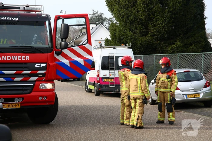 Gaslekkage in leegstaand pand