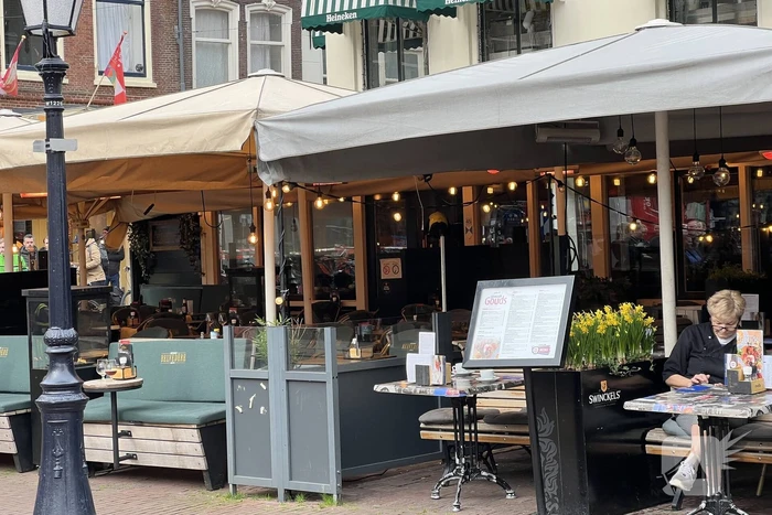 Brand in meterkast van restaurant