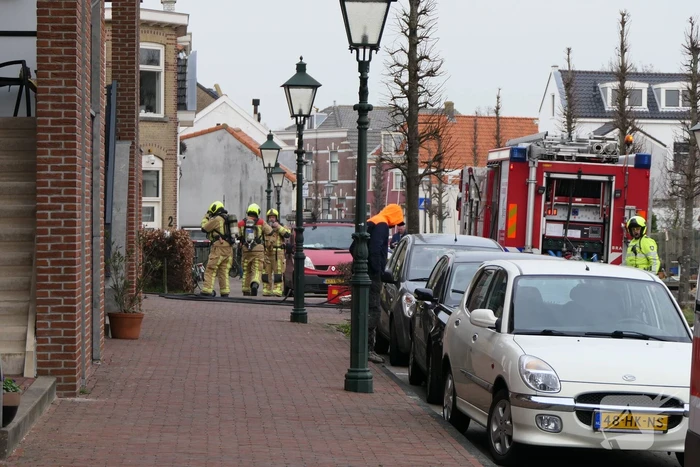 Straat afgezet vanwege gaslekkage