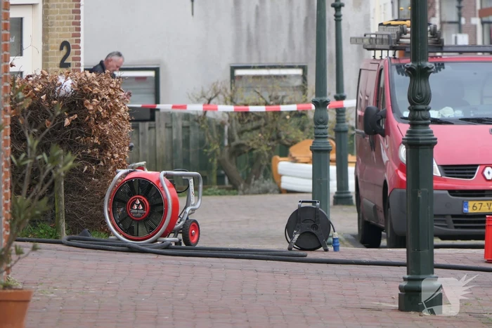 Straat afgezet vanwege gaslekkage