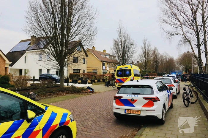 Persoon in been geschoten
