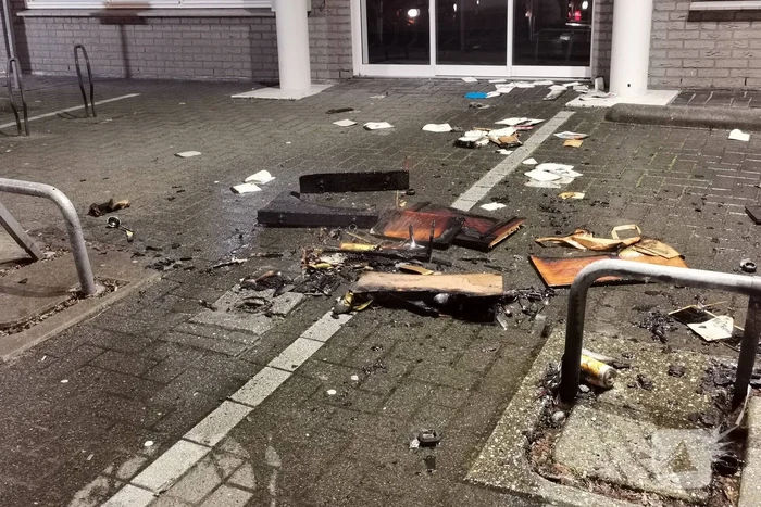 Veel rook bij brand in appartementencomplex