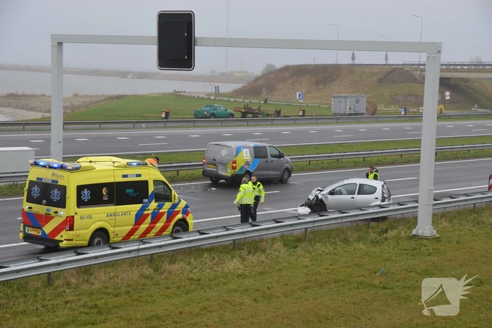 ongeval rijksweg a7 l 97,4 kornwerderzand