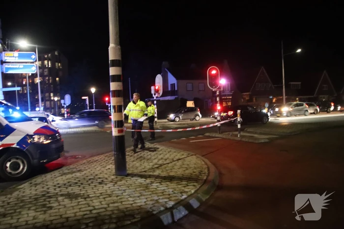 Fietser aangereden bij verkeerslichten