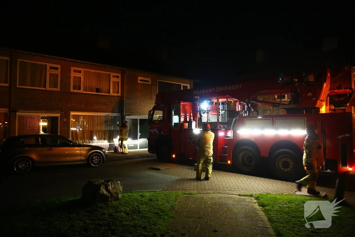 Brandweer ingezet bij brand in schoorsteen