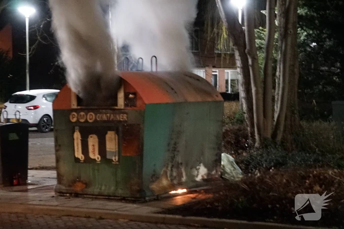 PMD-container in brand gestoken
