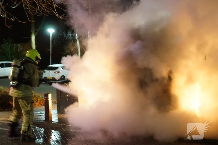 PMD-container in brand gestoken