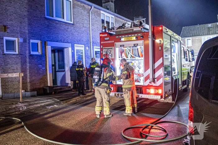Brand in woning trekt veel bekijks