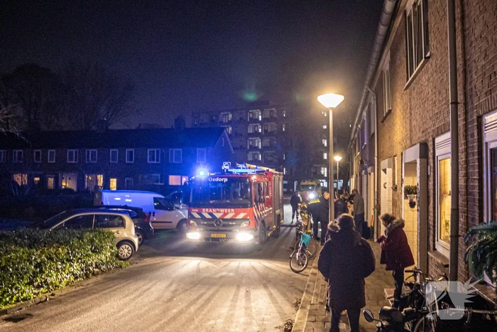 Brand in woning trekt veel bekijks