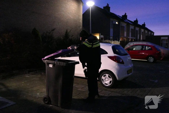 Explosie beschadigt gevel van woning