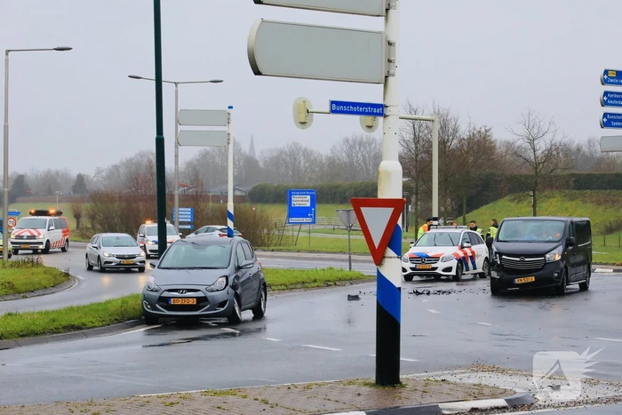 ongeval bunschoterstraat - n199 hoogland