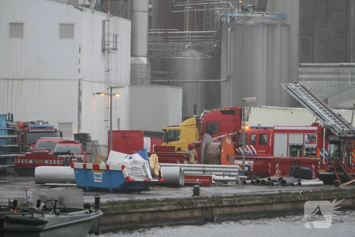 Brand uitgebroken bij Tate Lyle