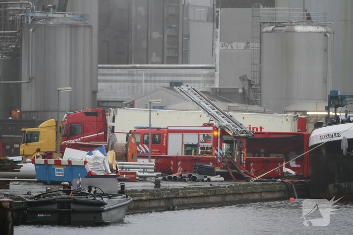 Brand uitgebroken bij Tate Lyle