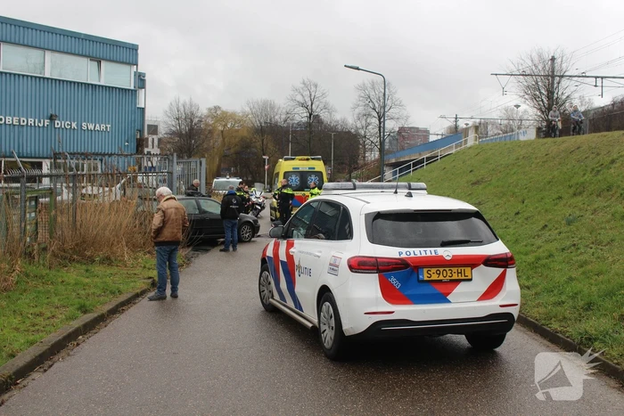Scooterrijder gewond bij botsing met auto