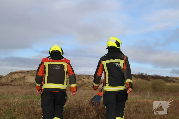 Jongens thuis gebracht na brand in duinen