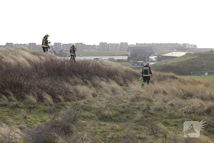 Jongens thuis gebracht na brand in duinen