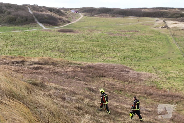 Jongens thuis gebracht na brand in duinen
