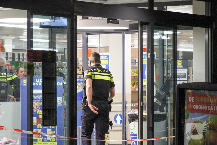 Aanhouding bij overval op supermarkt