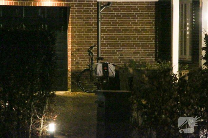 Fietser hard ten val