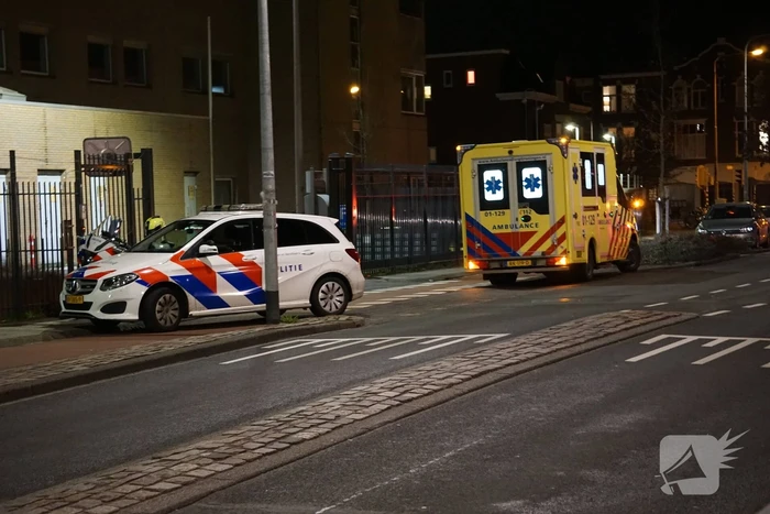 Fietser gewond bij botsing met scooter