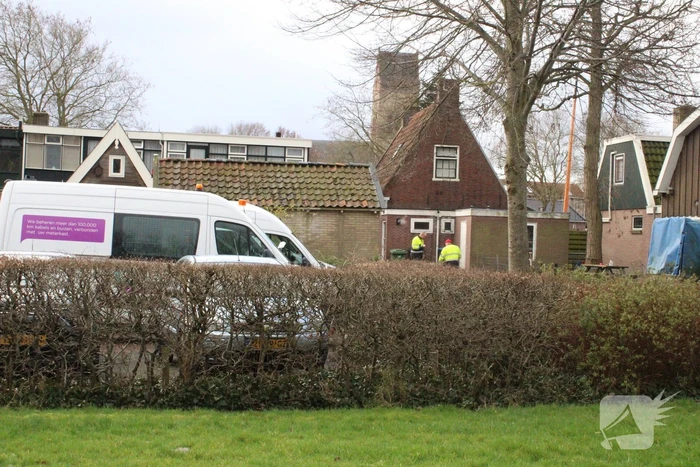 Gaslekkage door plaatsen van schutting