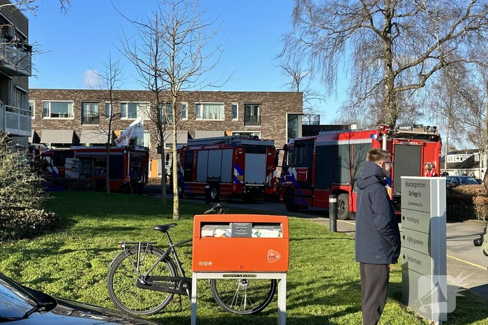 Woonzorgcentrum ontruimd door brand