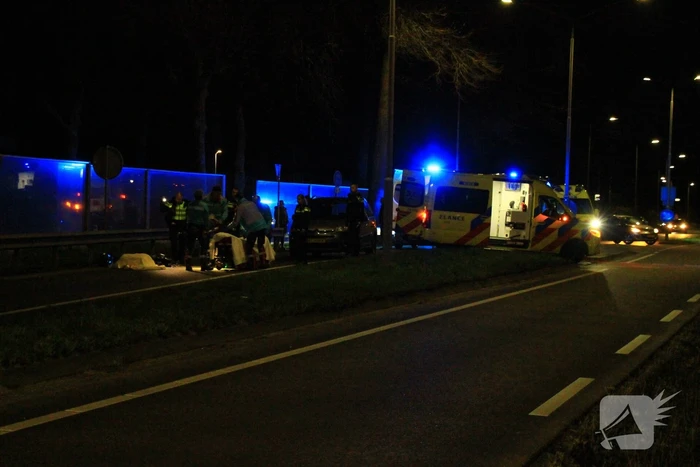 Ernstig ongeval tussen personenauto en voetganger
