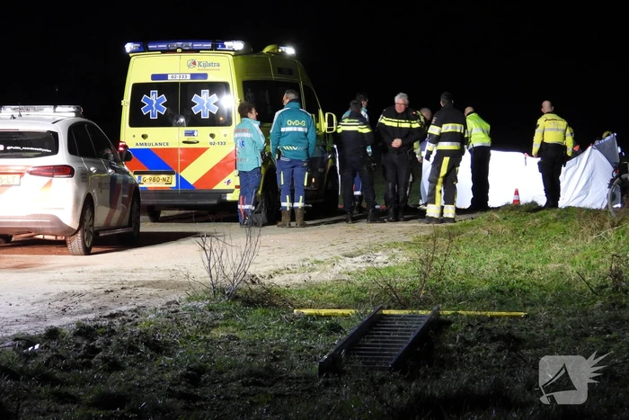 Scooterrijder omgekomen bij ongeluk