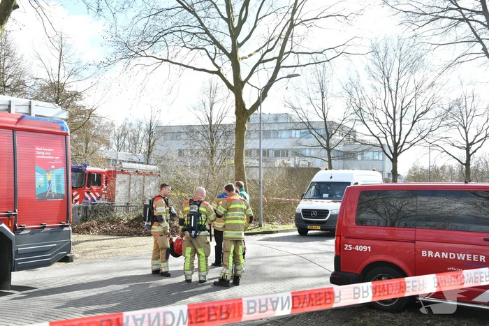 Hulpdiensten groots ingezet nadat persoon gaskraan openzet in leegstaand gebouw