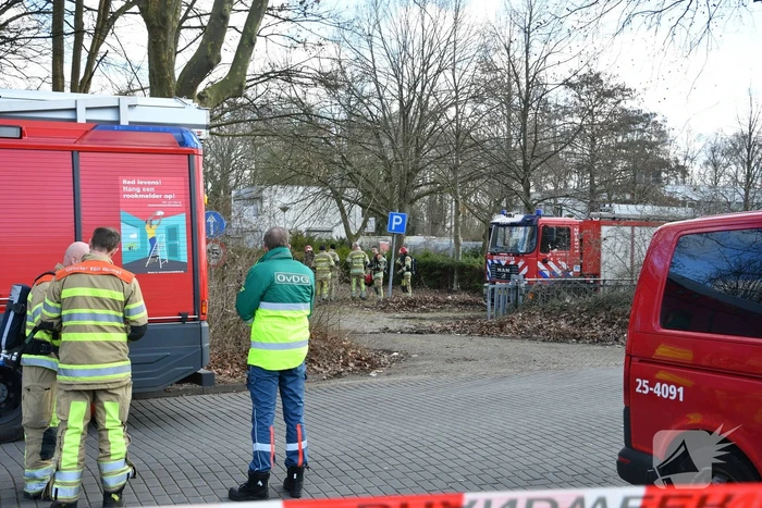 Hulpdiensten groots ingezet nadat persoon gaskraan openzet in leegstaand gebouw